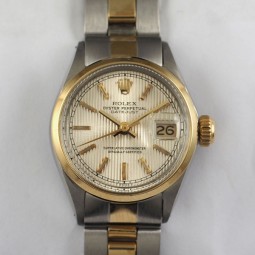 ROLEX OYSTER PERPETUAL DATE レディス自動巻腕時計　　ro03579