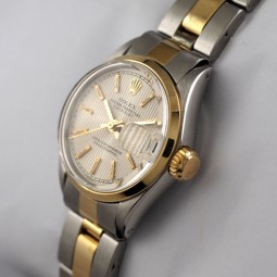 ROLEX OYSTER PERPETUAL DATE レディス自動巻腕時計　　ro03579