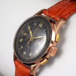 SADA２つ目クロノグラフ手巻腕時計