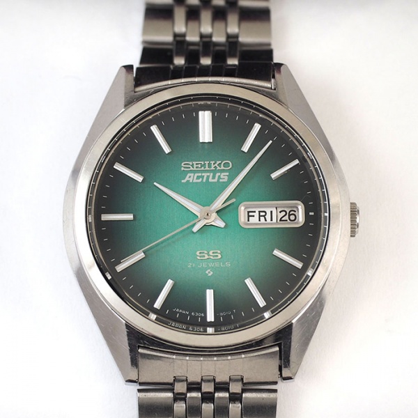 SEIKO 5 ACTUS 自動巻腕時計 se10019 | 大阪御堂筋本町のアンティーク時計専門店｜初金堂