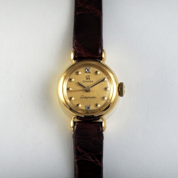 OMEGA Ladymatic自動巻腕時計   大阪御堂筋本町のアンティーク時計専門