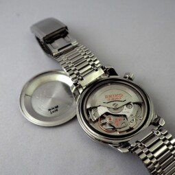 SEIKO WORLD TIME 自動巻腕時計